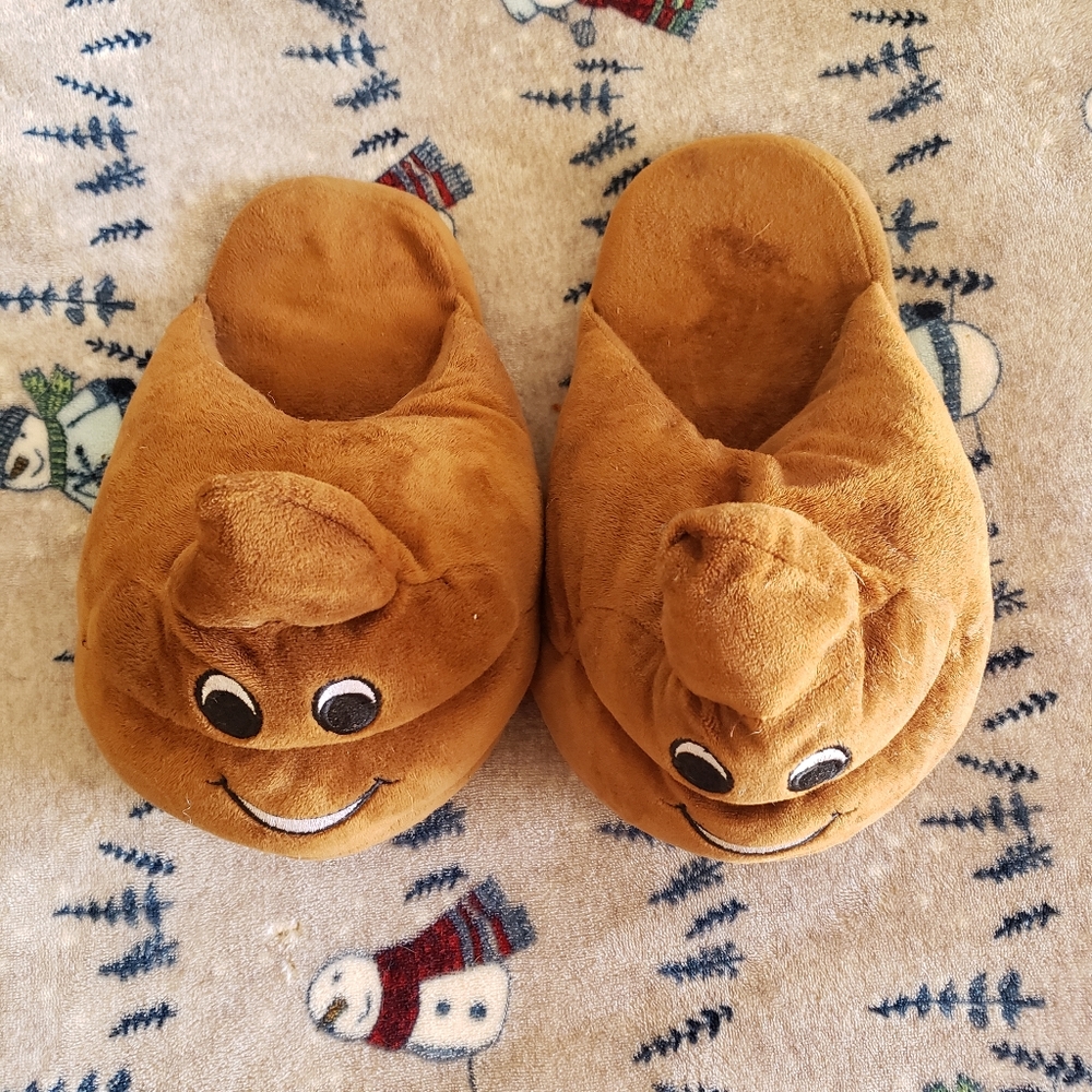 Poop Emoji slippers sandals